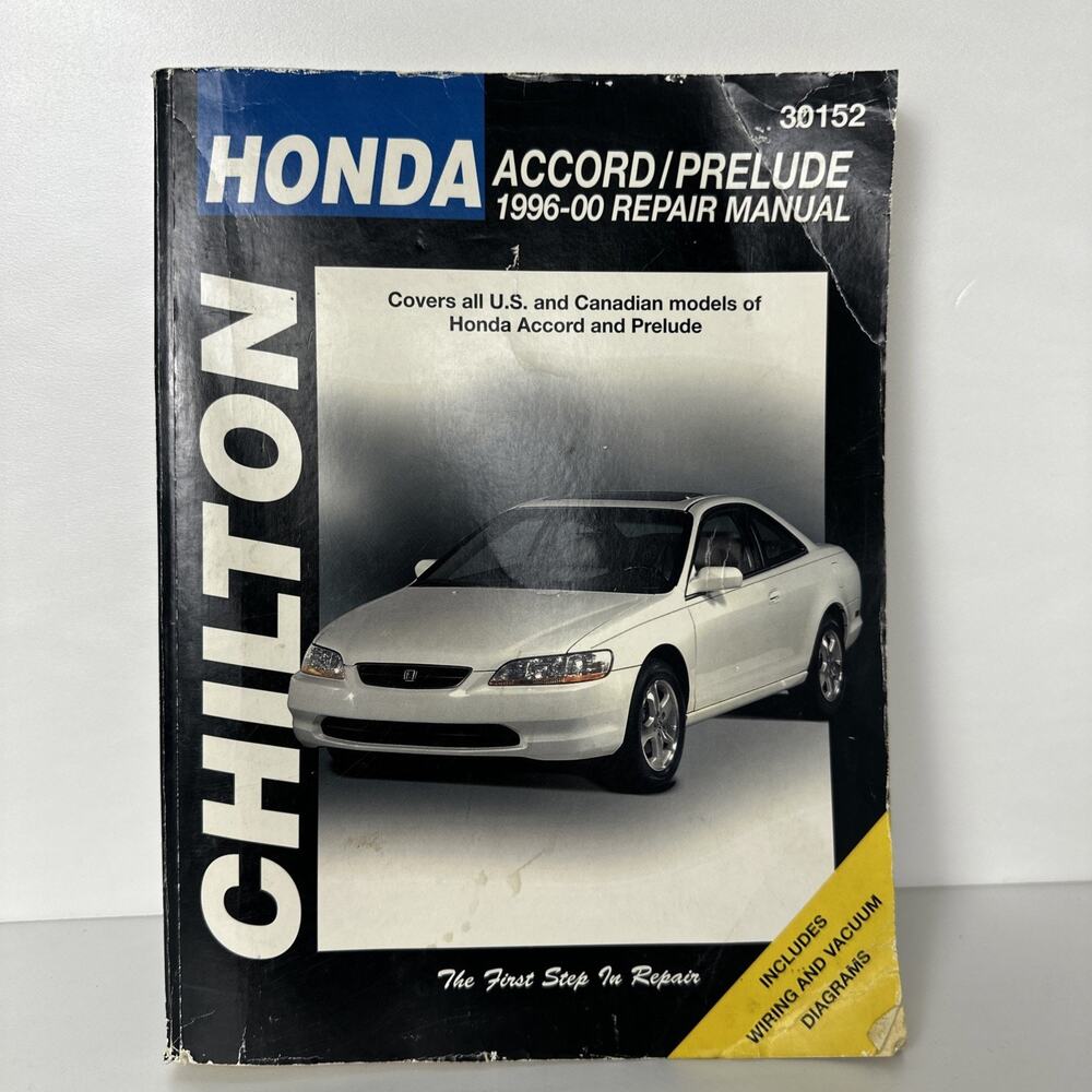 Honda Accord and Prelude, 1996-00 (Chilton Total Car Care Series Manuals) by Ch,